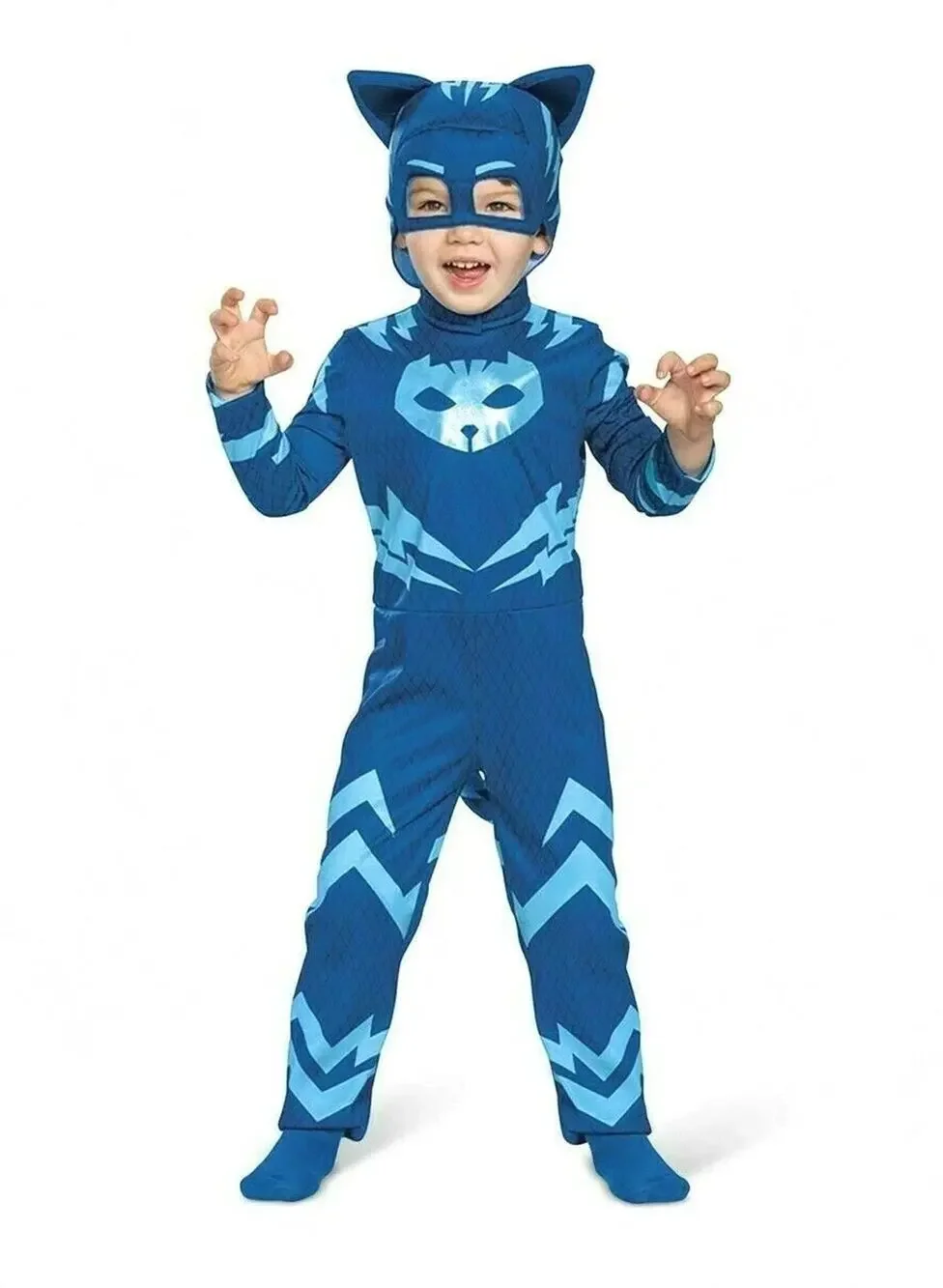 New Toddler Boy's PJ Masks Catboy Deluxe Costume Size: 2T
